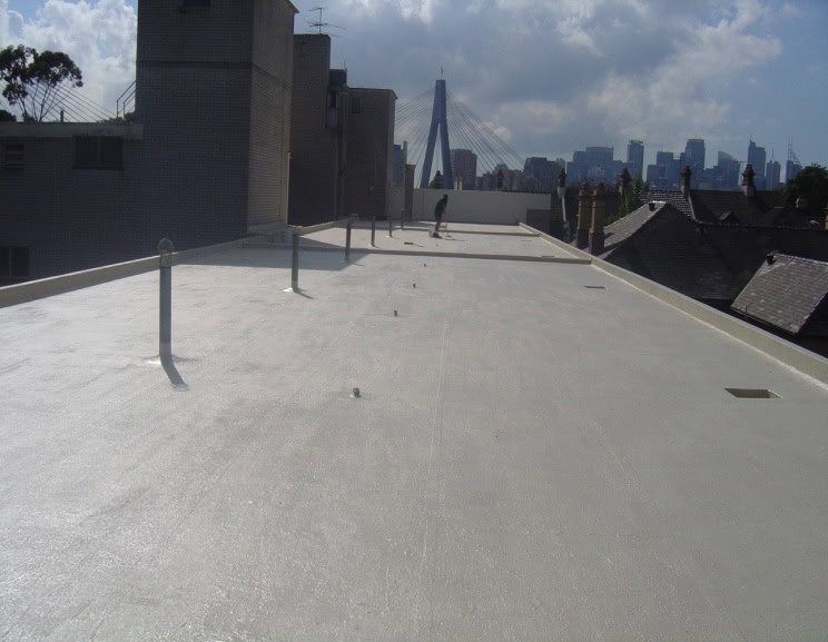 Gripset LS Roofcoat application